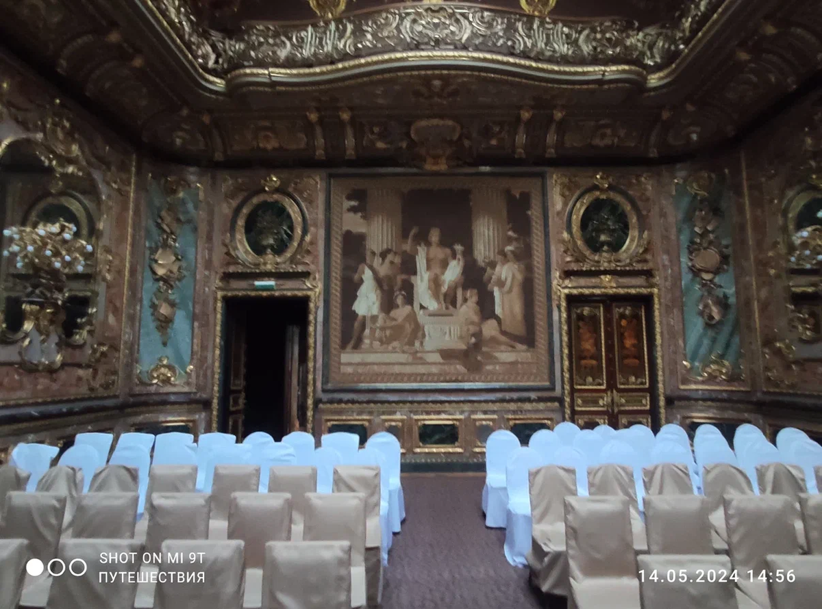 Бронзовый зал особняка Половцова. Фото автора