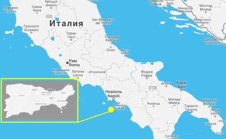 Остров где находится италия