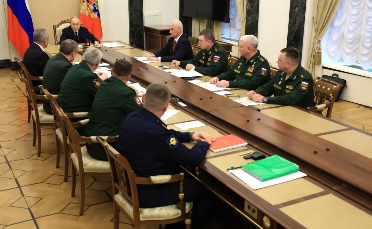 Заседание коллегии МО РФ. Фото: kremlin.ru