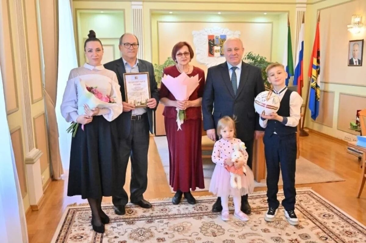    Мэр Хабаровска встретился с семьей героя СВО