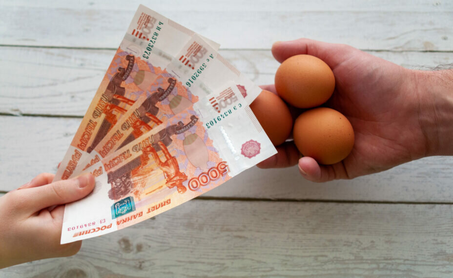    Яйца подешевели на 2,7%. Фото: Svetlana Vozmilova/Global Look Press