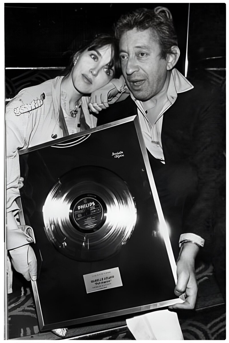 Изабель Аджани  и Серж  Генбур 