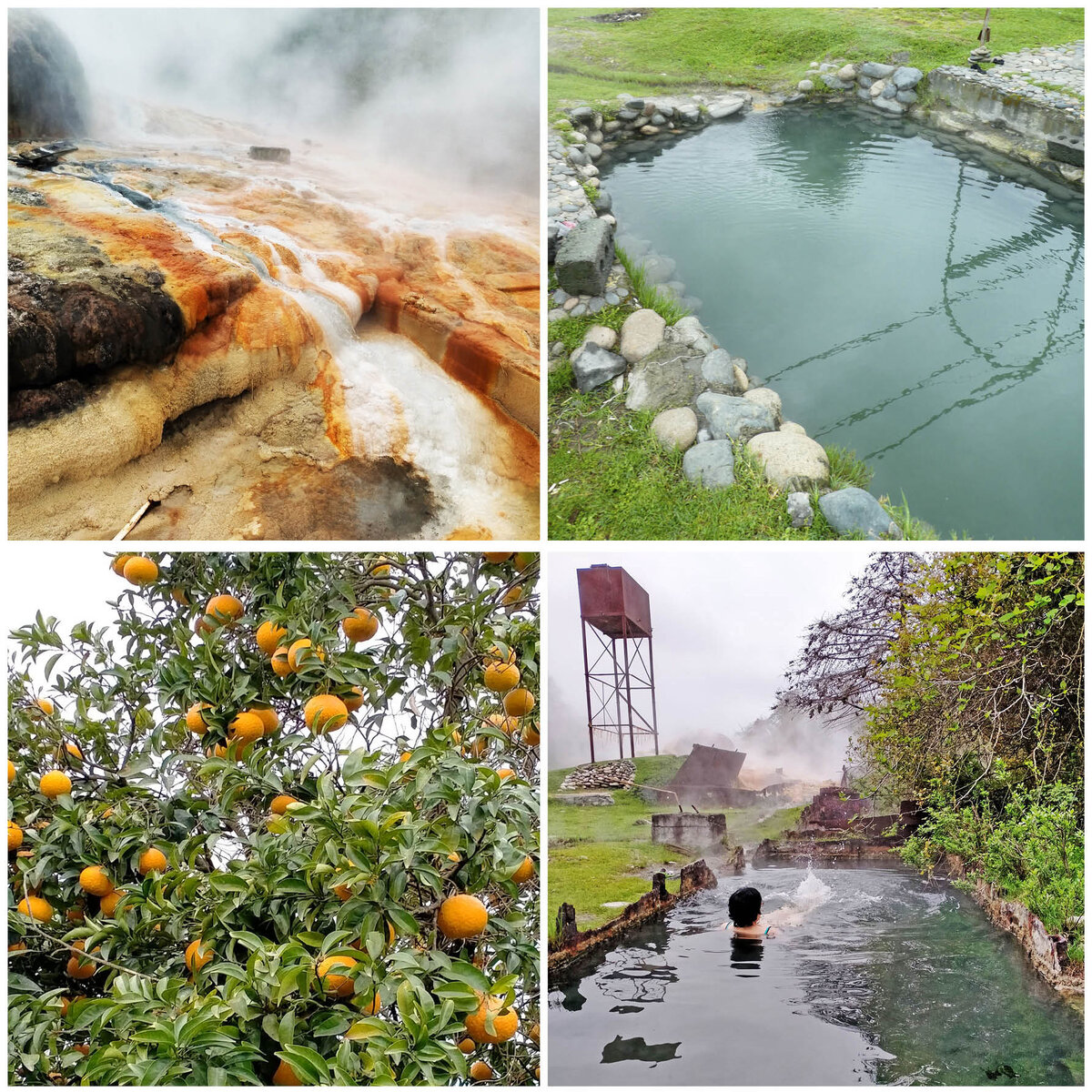 Мы были в Бабушаре, когда термальные источники там были ещё дикими и бесплатными. На фото апрель 2021 года.