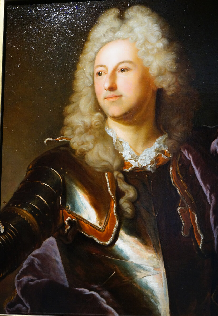 Иасент Риго. 1659-1743гг. Портрет барона Фридриха Эрнста фон Книфаузена. 1715. Фотография сделана мною в музее
