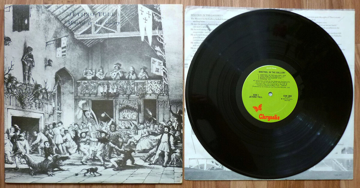 Jethro tull minstrel in the gallery