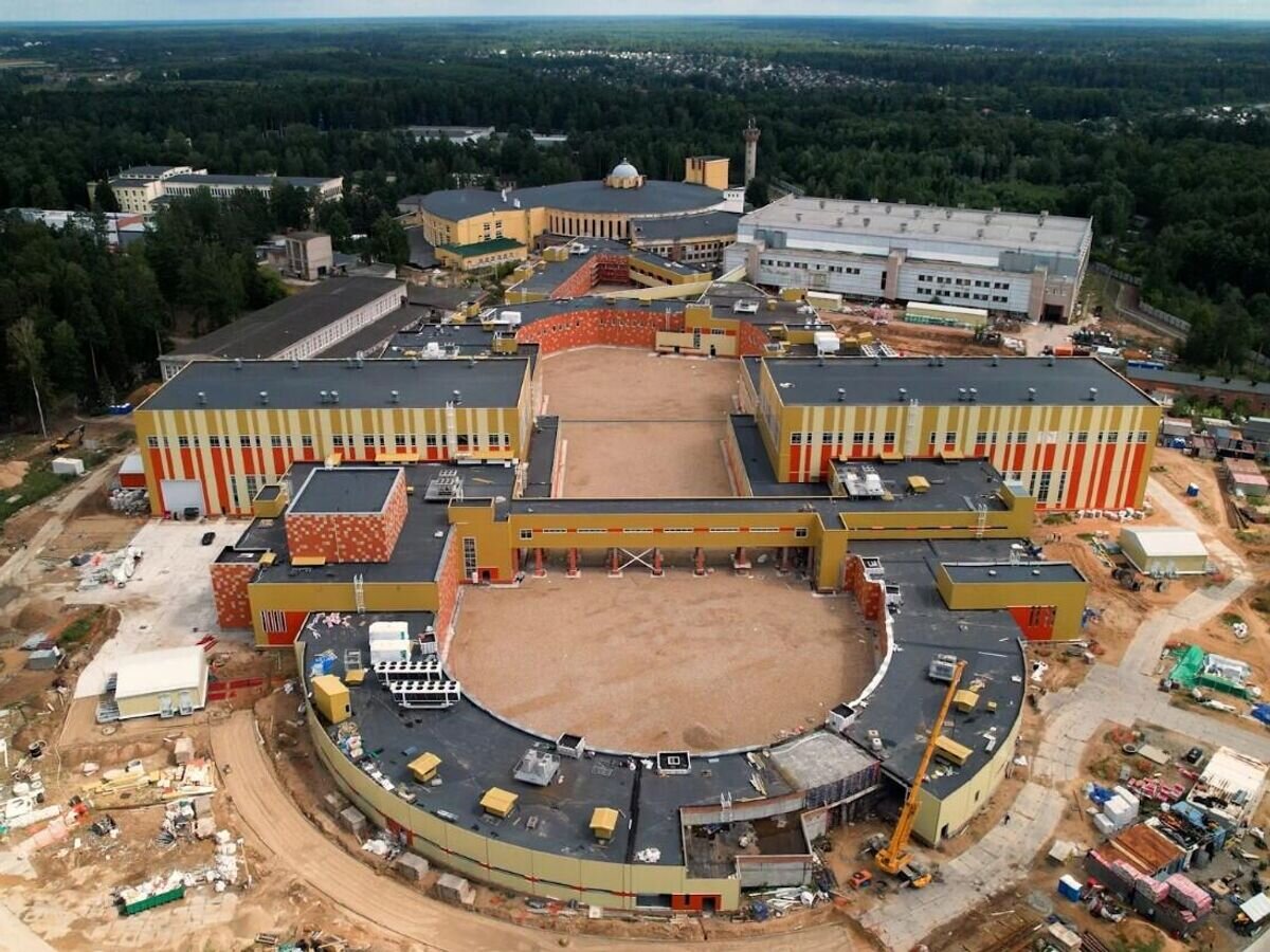    Строящийся коллайдер NICA, фото 2021 года© Фото : ОИЯИ