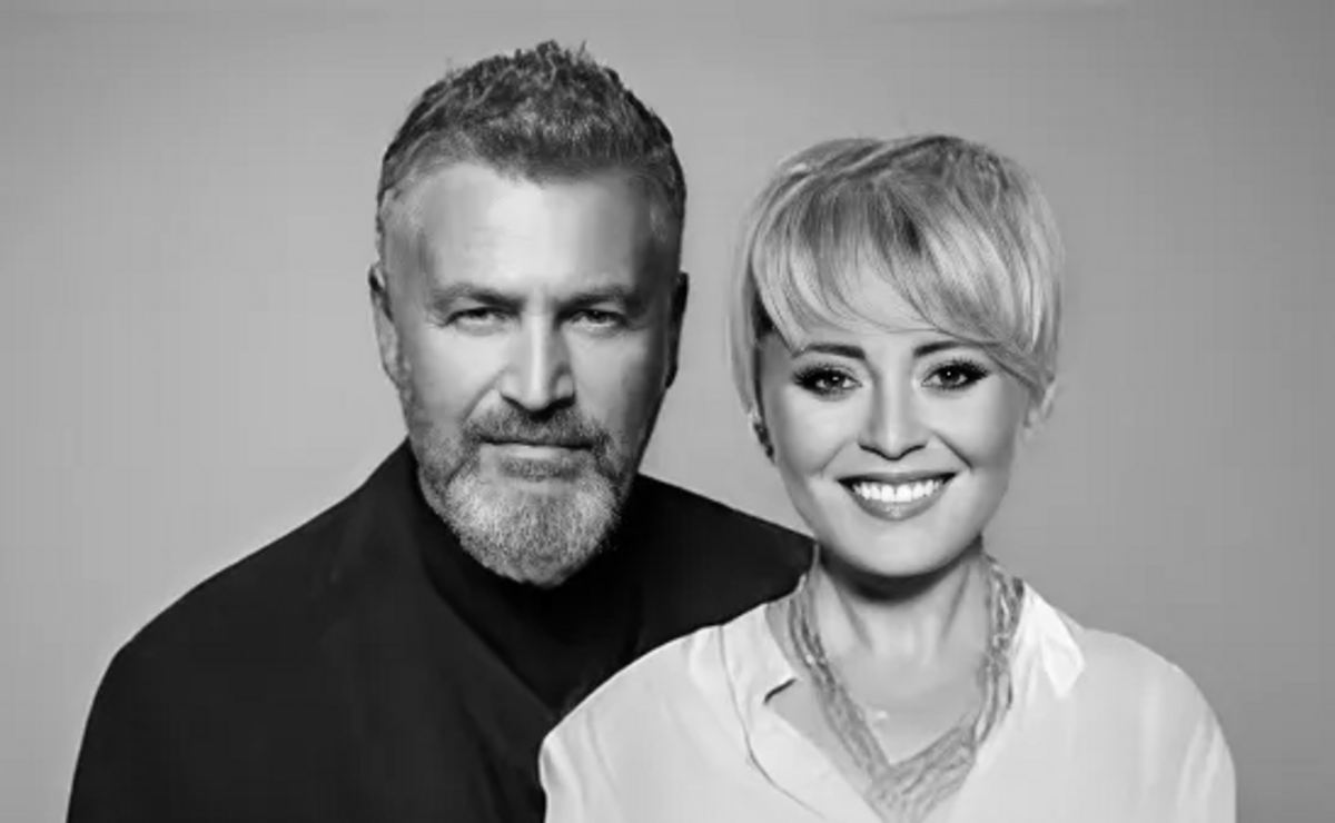 Леонид Агутин с супругой Анжеликой Варум