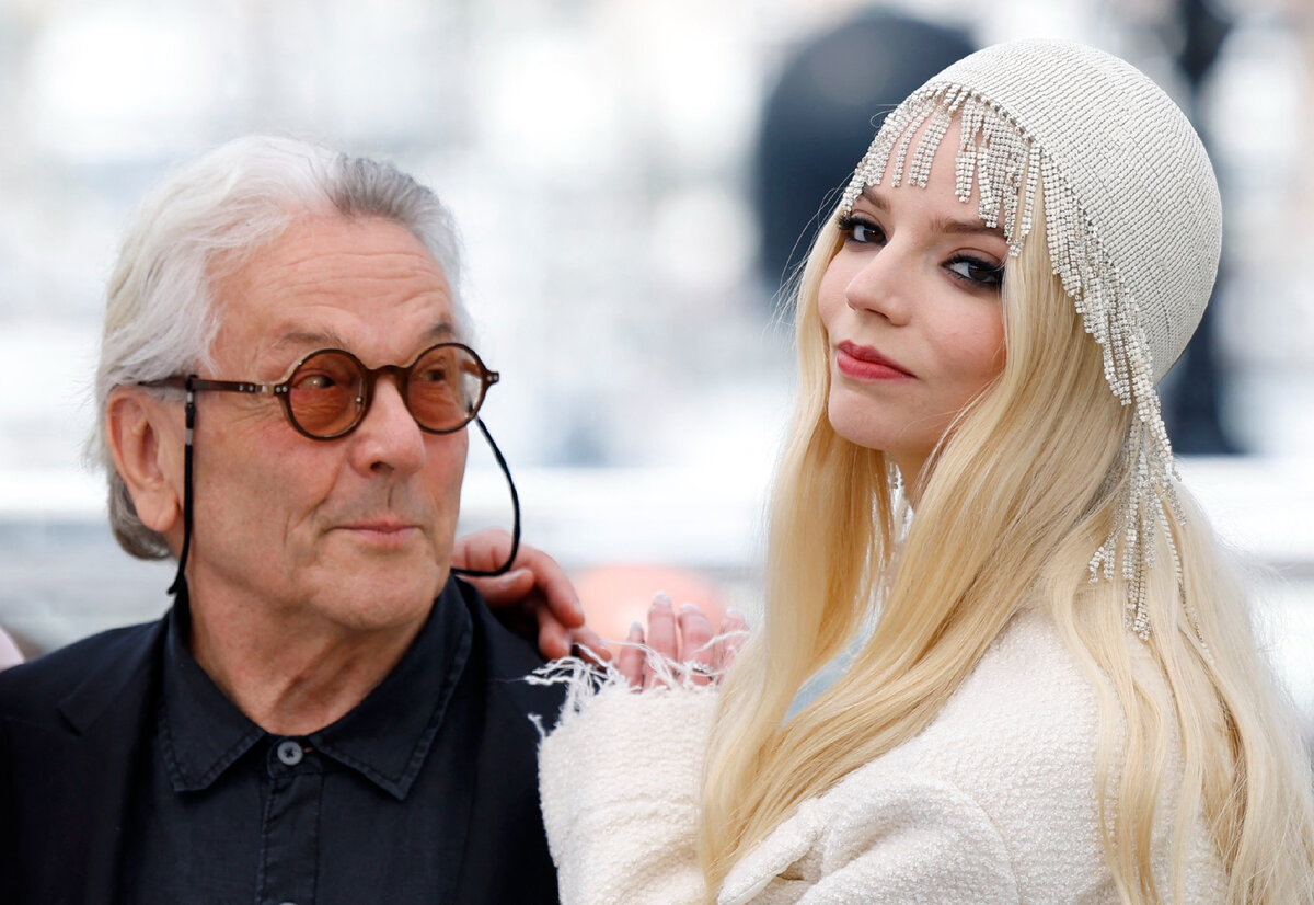 Аня Тейлор-Джой и Джордж Миллер на Каннском кинофестивале. Фото: REUTERS/Clodagh Kilcoyne