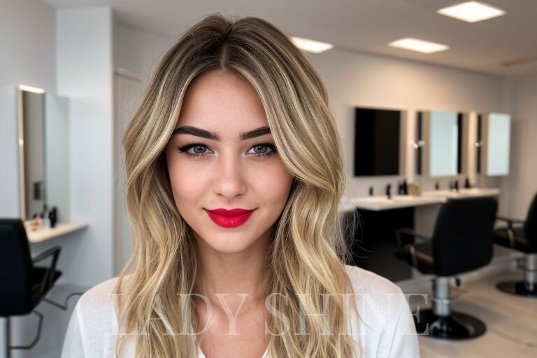 Окрашивание AirTouch в салоне красоты "Леди Shine"