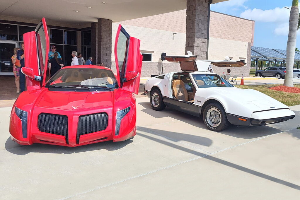 Трехколесный автомобиль Bricklin 3EV нового покаления