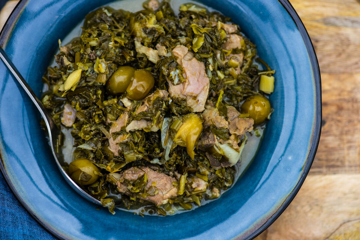 Грузинское блюдо чакапули