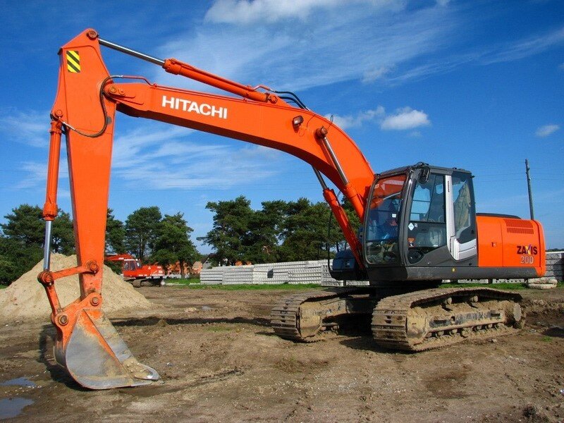 Гусеничный экскаватор Hitachi ZX200-3