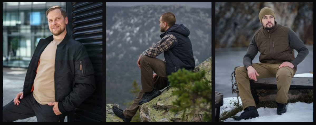 Модели ТМ Werwolf с использованием плащевой ткани