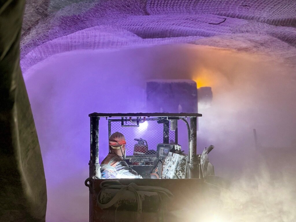 На Гремячинском ГОКе начали применять комбинированный способ проветривания в руднике.