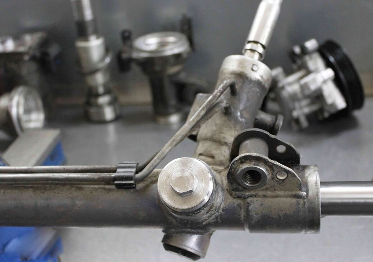 Ремонт рулевой рейки.