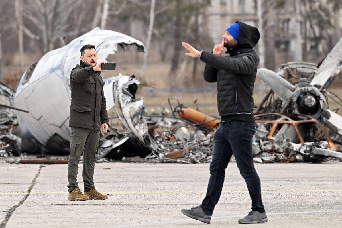 А Зеленский догадывается о подполье? Фото: © IMAGO/Didier Lebrun www.imago-images.de/Globallookpress 