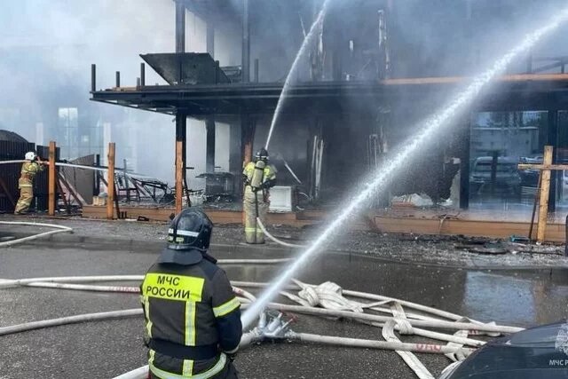    Что загорелось в аэропорту Минеральные Воды на Ставрополье?