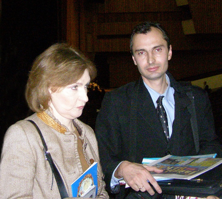 На «Рождественских чтениях»  в Москве 2008 г.
