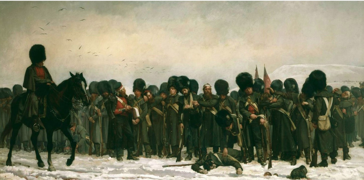 Элизабет Томпсон. "Перекличка после боя, Крым"