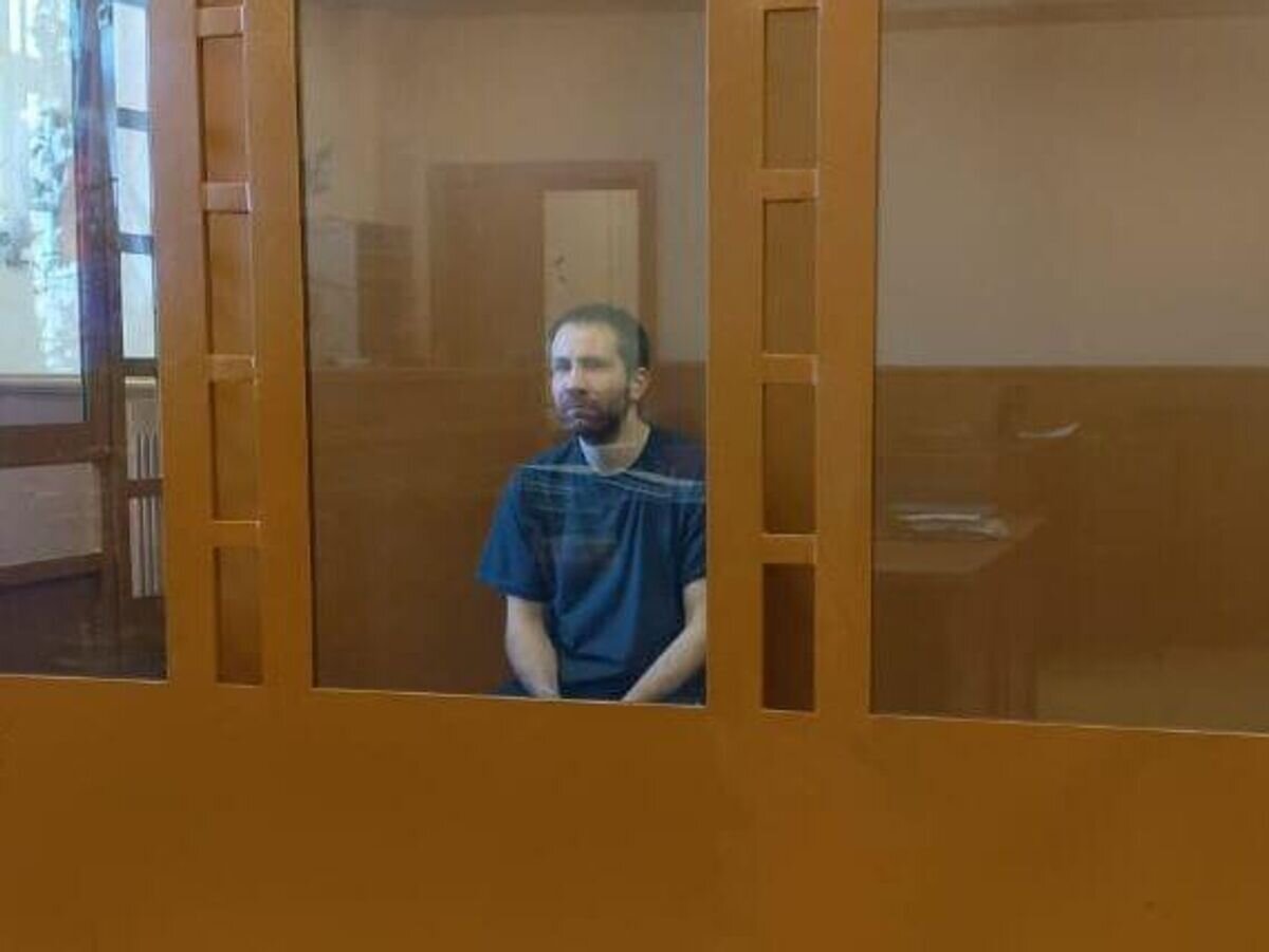    Артем Табачук в Колпинском районном суде Санкт-Петербурга© Фото : объединенная пресс-служба судов Санкт-Петербурга