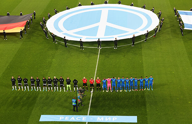    Сборные Германии и Израиля провели товарищеский матч под лозунгом мира. Global Look Press