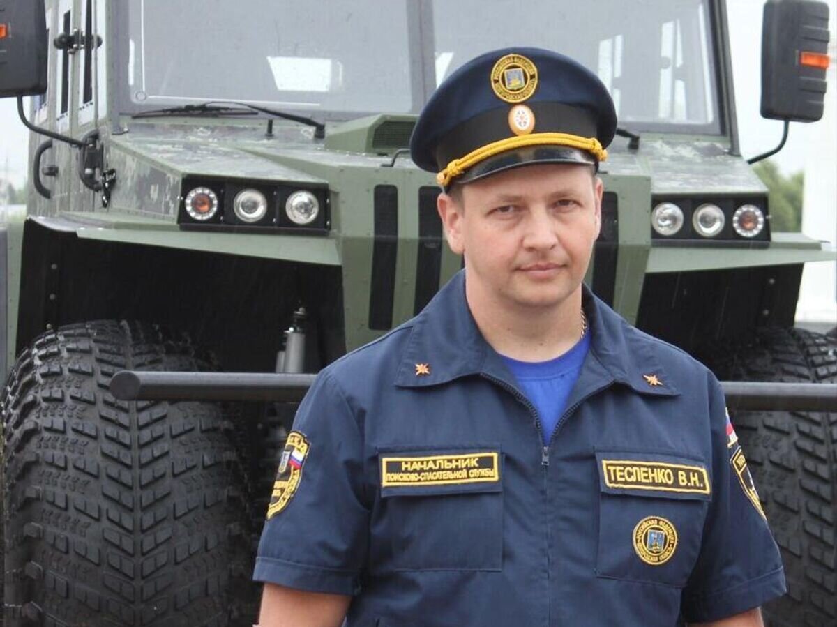    Начальник поисково-спасательной службы Белгородской области Валерий Тесленко© Фото : ГУ МЧС России по Белгородской области