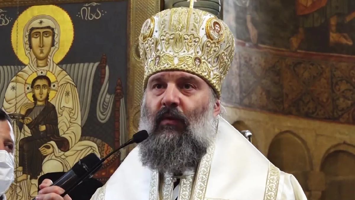 Местоблюститель Католикоса-Патриарха Всея Грузии Илии II владыка Шио © Public Relations Service of the Patriarchate of Georgia