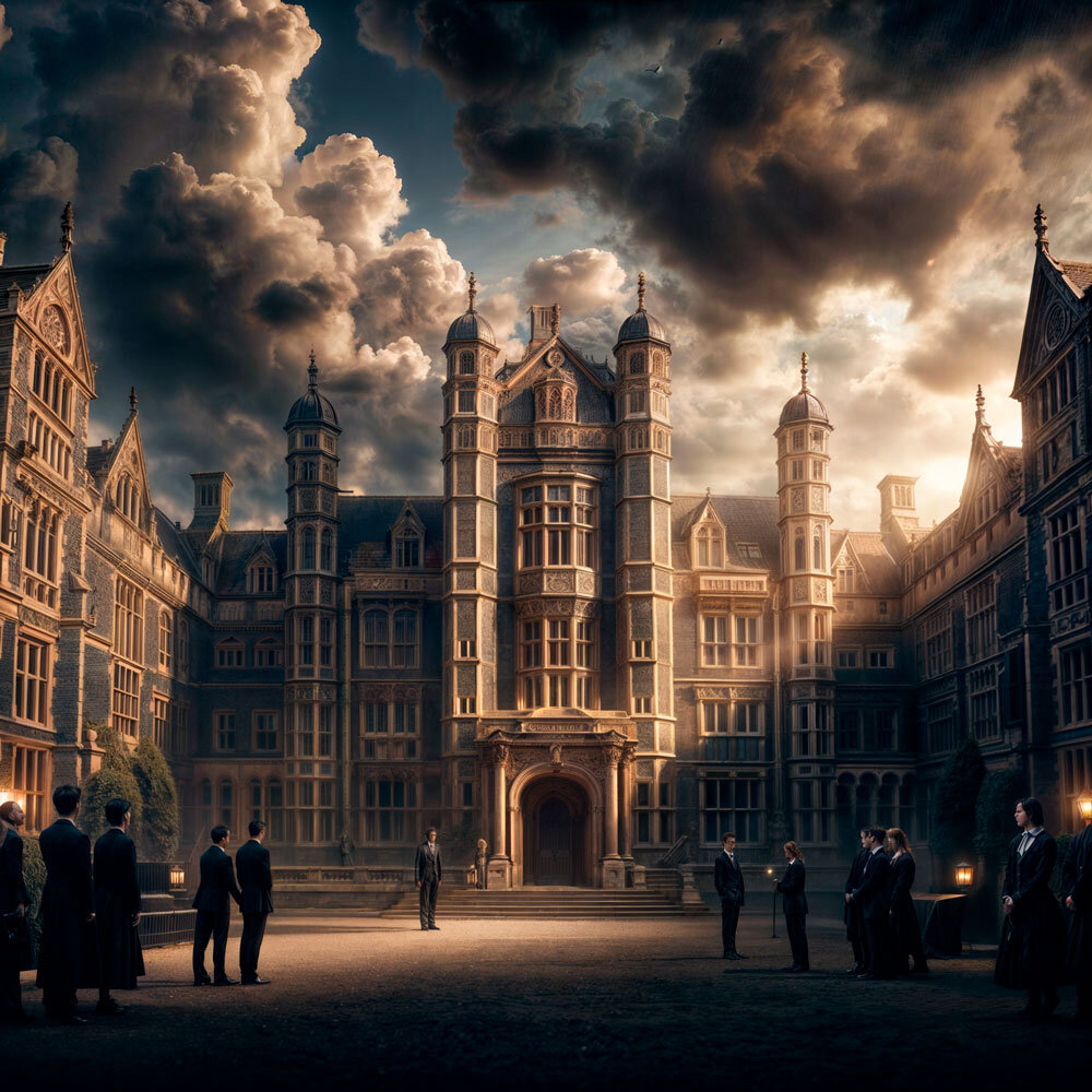 картинка к сериалу "Макстон Холл"