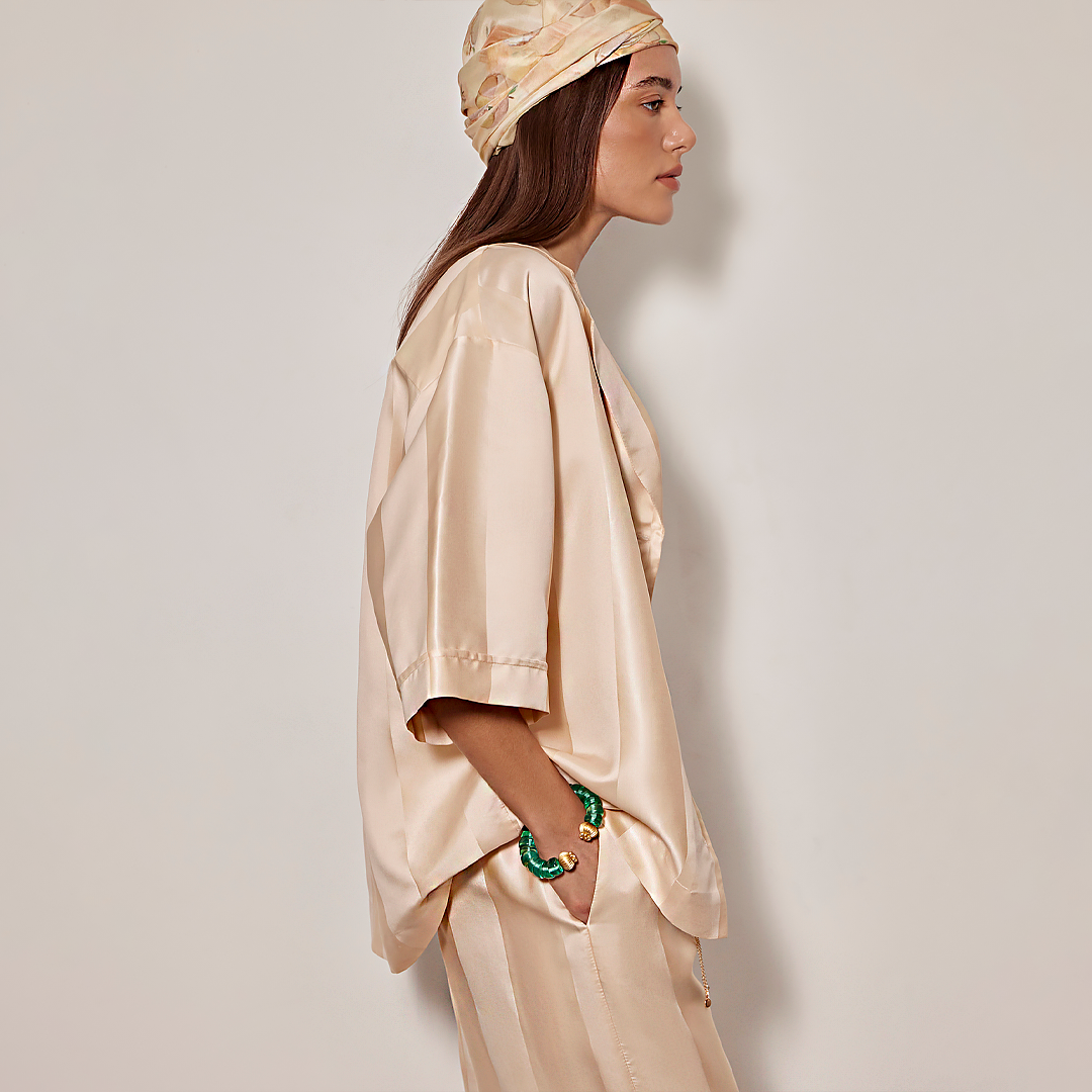 Комплект из шелка Nude Story