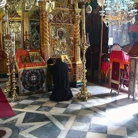 Перед иконой великомученика