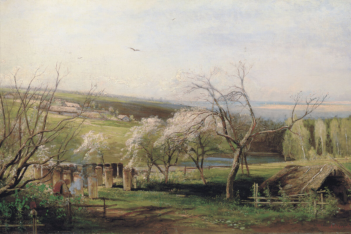 Сельский вид, 1867