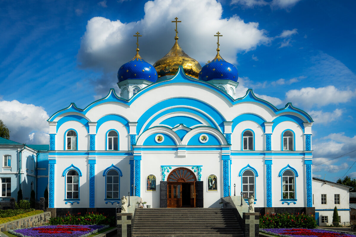 Богородицкий мужской монастырь фото Задонск - город трех монастырей. Рождество-Богородицкий мужской монастырь. ФотоЕ