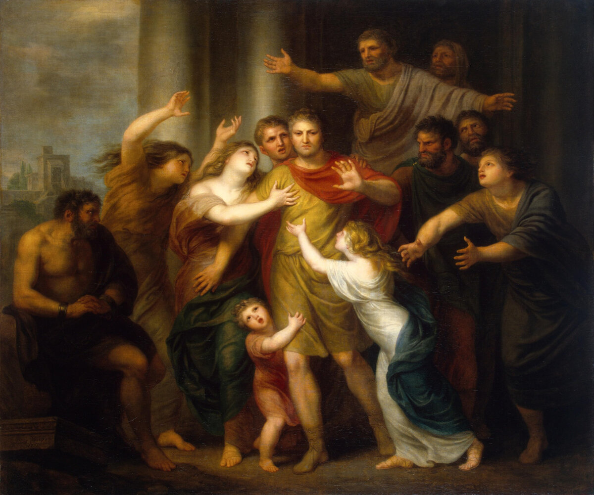 А. К. Ланс. «Регул возвращается в Карфаген» (1791)