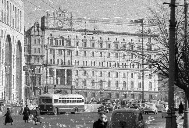    Здание КГБ на Лубянке. 1961 год. Фото: Dobóczi Zsolt / FORTEPAN / Wikimedia