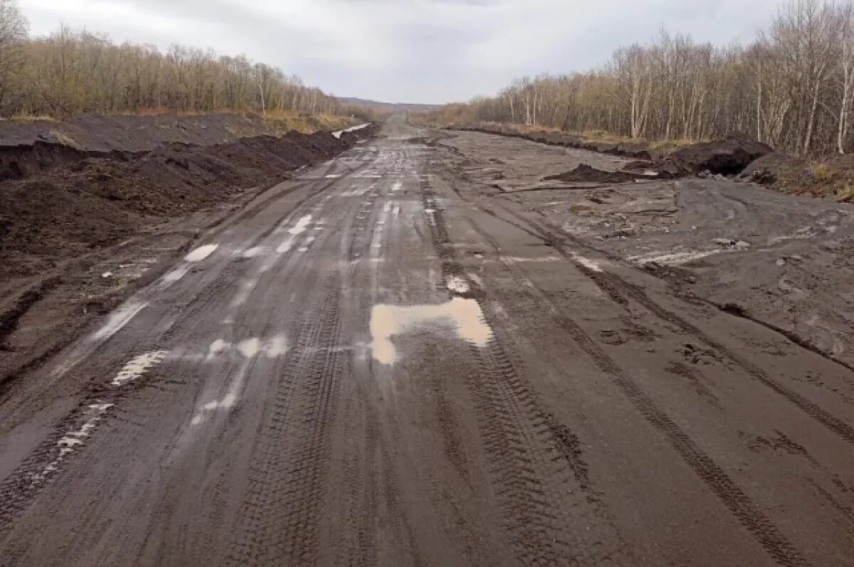    На Камчатке власти рассказали о состоянии дороги в Радыгино 18 мая