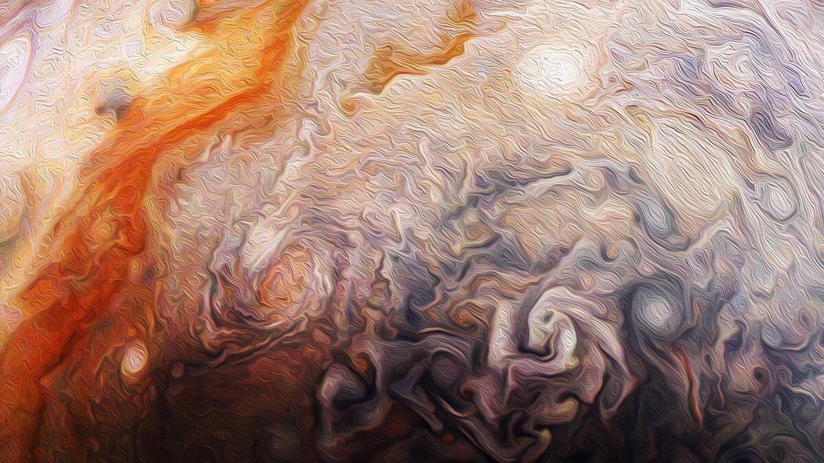 Юпитер на картине. Фото astronet.ru