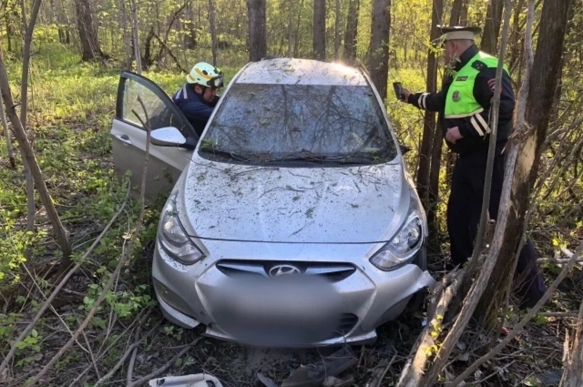    В Челябинской области водитель погиб в потерявшем управление авто