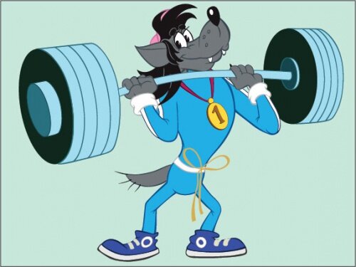 Фрагменты из м/ф "Ну, погоди", студии "Союзмультфильм"