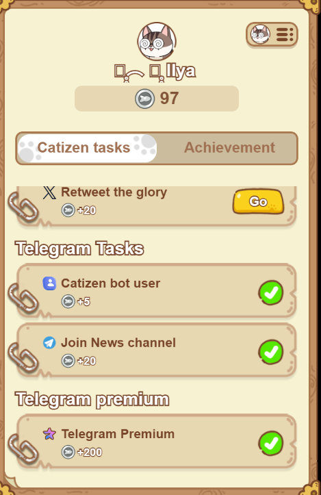 Catizen telegram. Catizen telegram