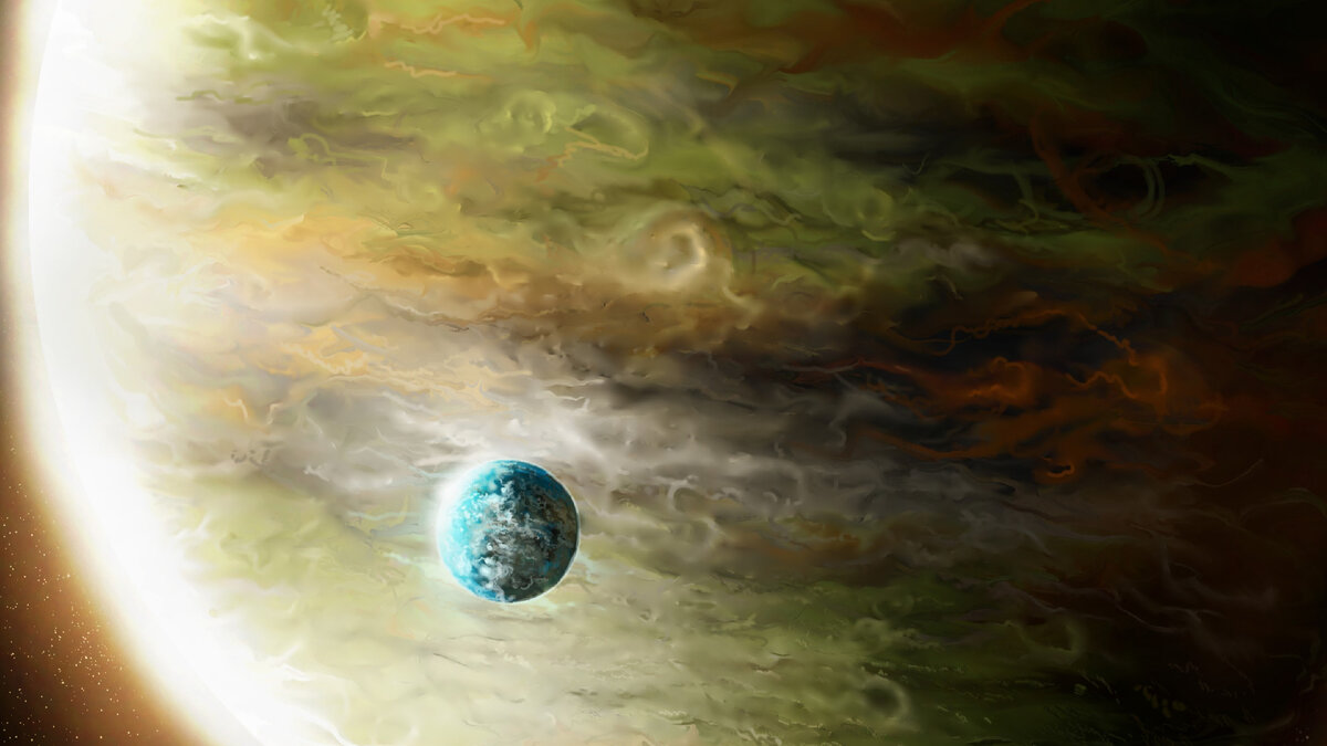 Юпитер. Фото в свободном доступе.