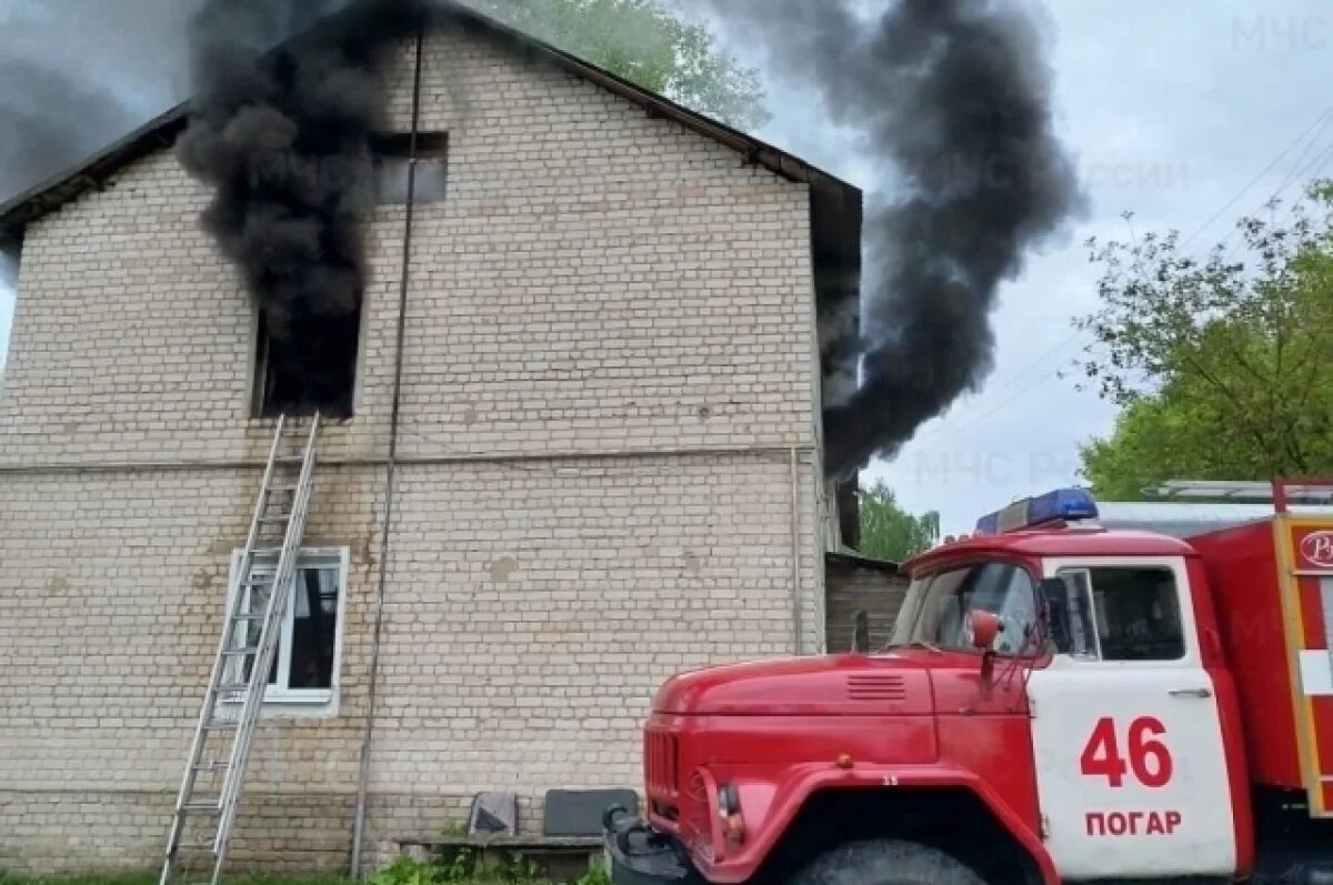   На ночном пожаре в брянском селе Андрейковичи погибла пожилая женщина