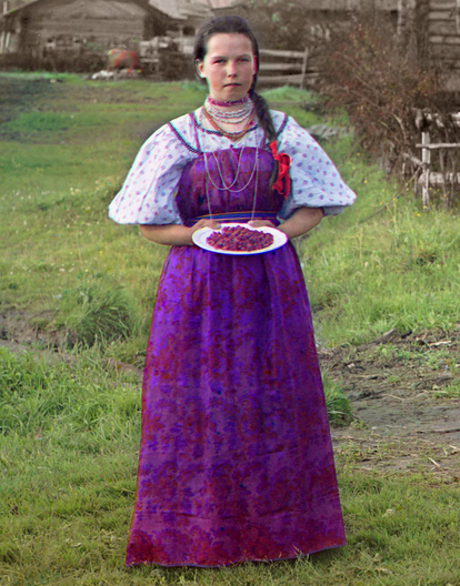 Девушка в Российской империи