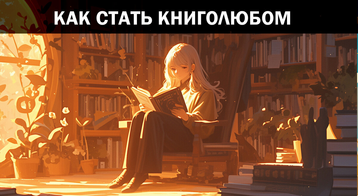 Как стать книголюбом? И главное - зачем? | Саморазвитие в стиле манга. |  Дзен