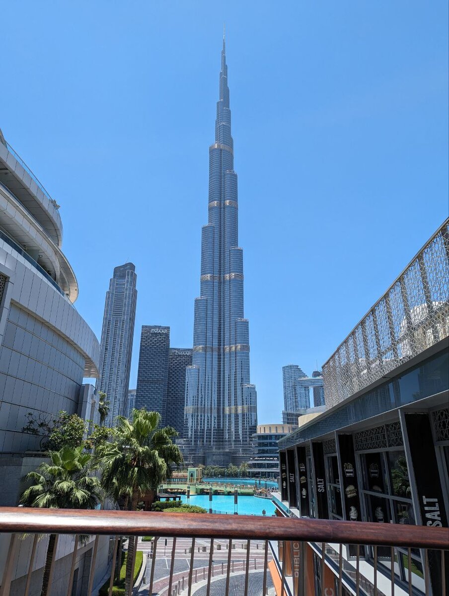 Башня Бурдж-Халифа. Дубай