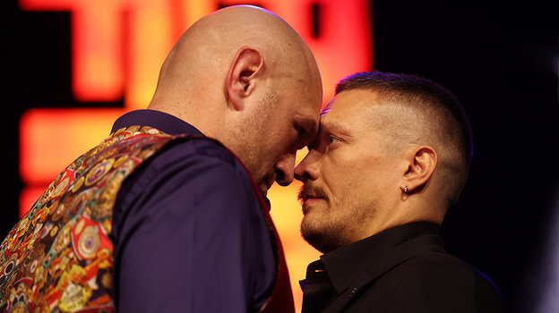    Тайсон Фьюри vs Александр Усик. Getty Images