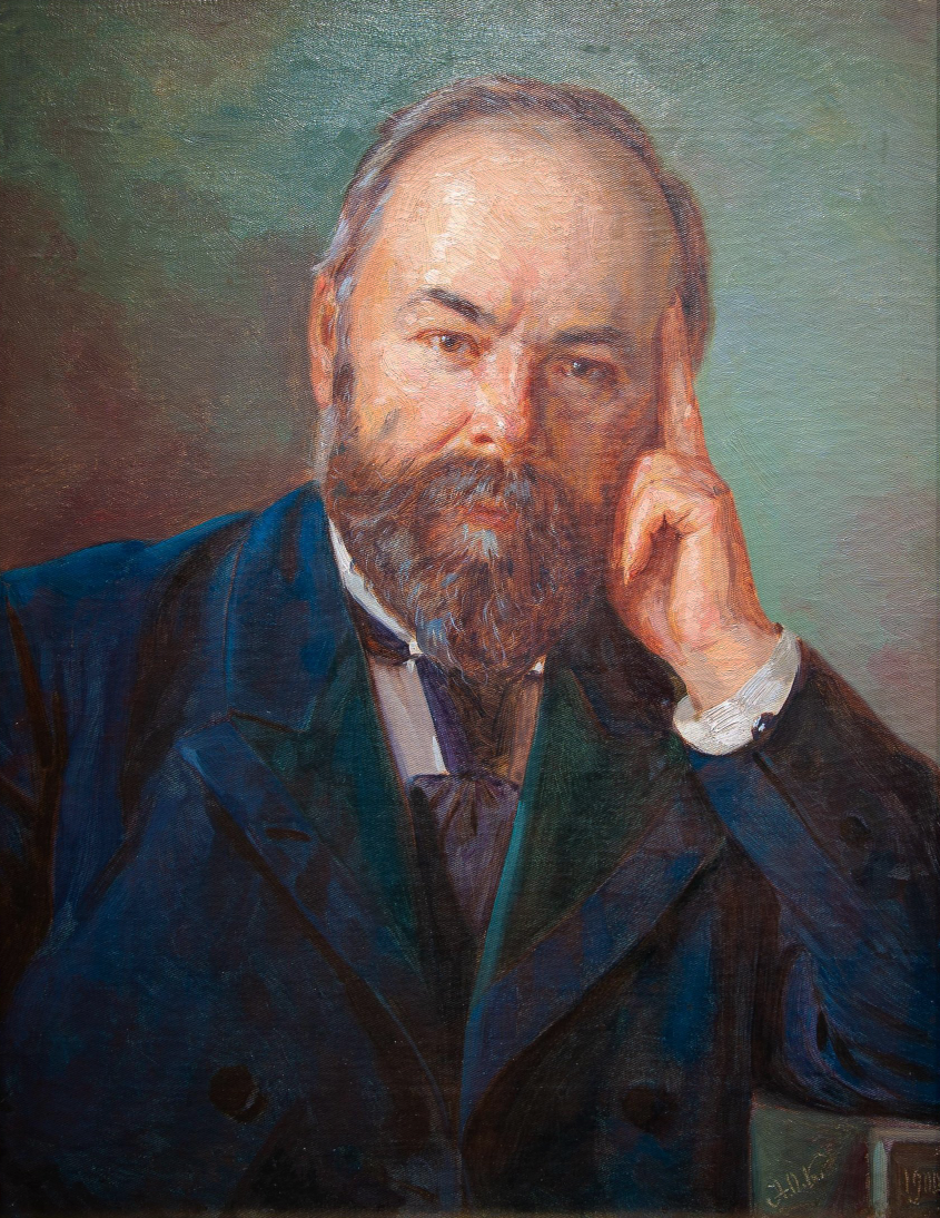 Портрет П. И. Щукина А. О. Карелин. 1900 г.
