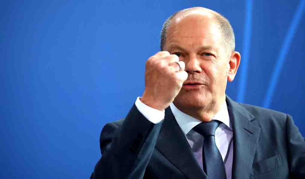 Канцлер Германии Олаф Шольц