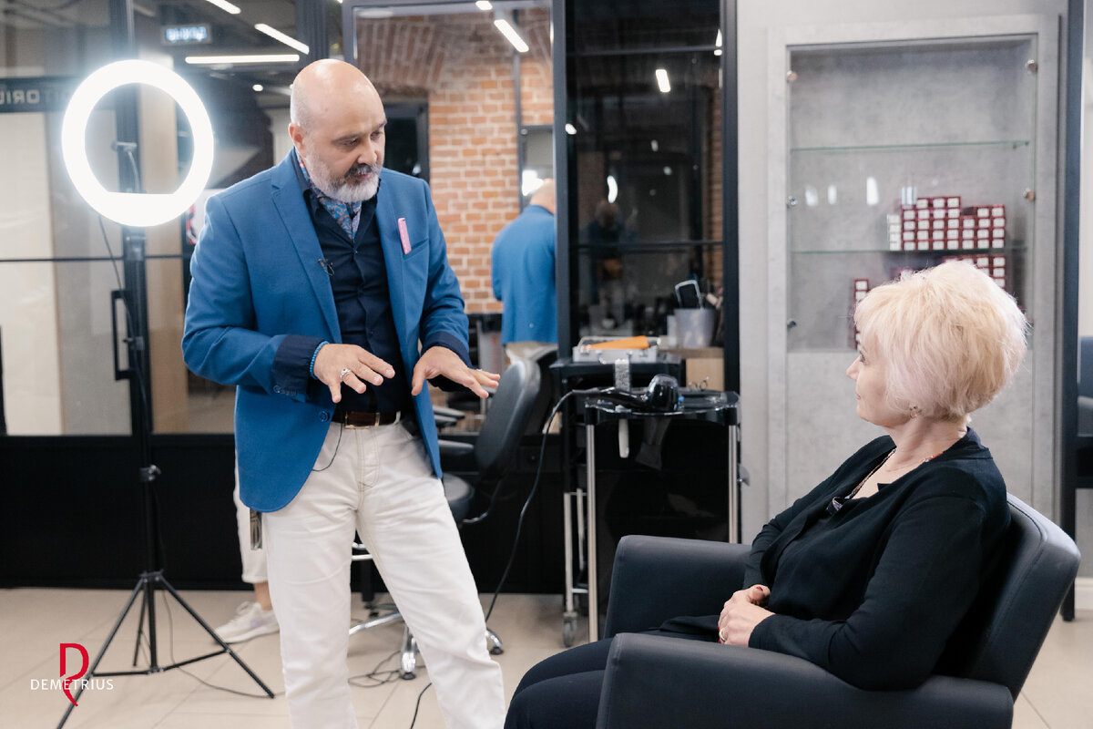 Демонстрация консультирования клиента Дмитрием Вашешниковым 