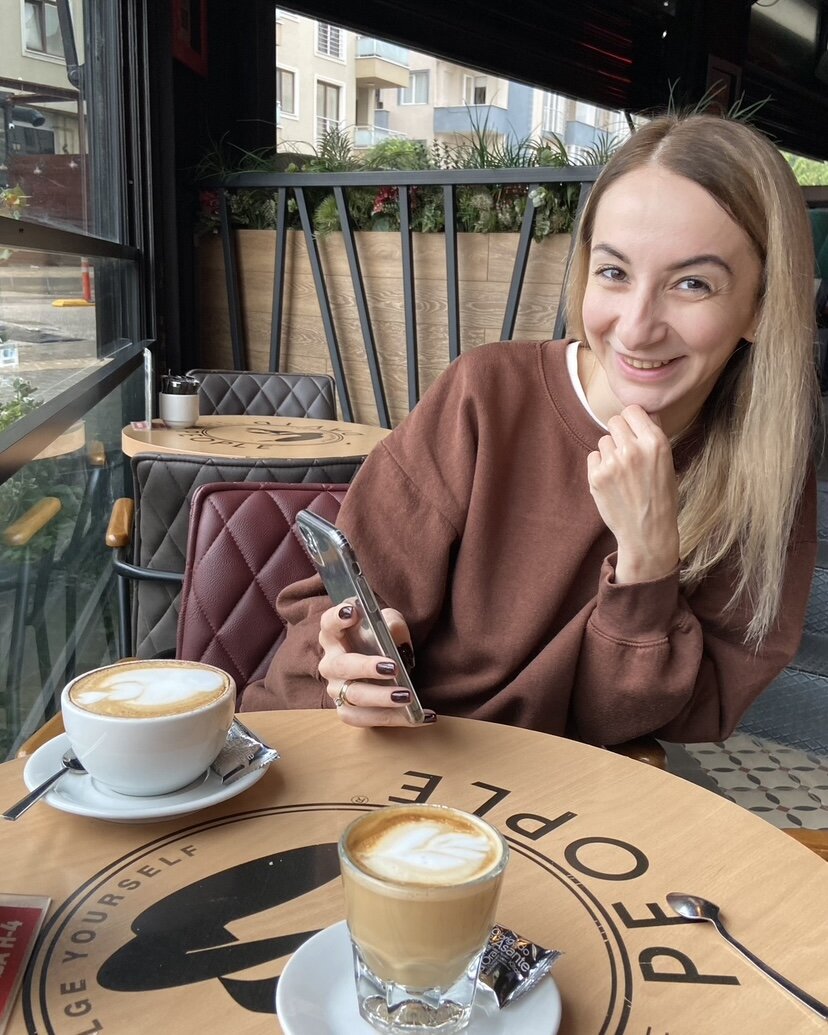 Сейчас бы пить кофе с тобой!