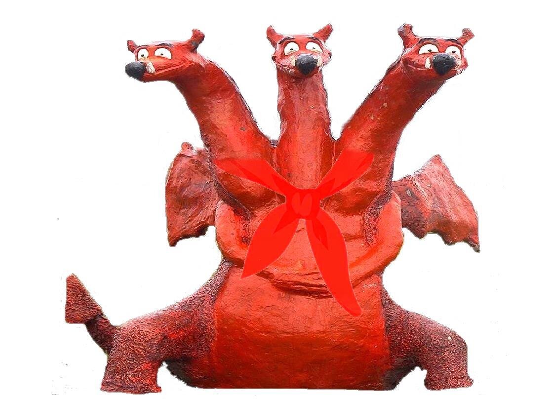 Кому бы поручить перевоспитание Горыныча? ЭХ! Нам некогда. Огороды начались:)